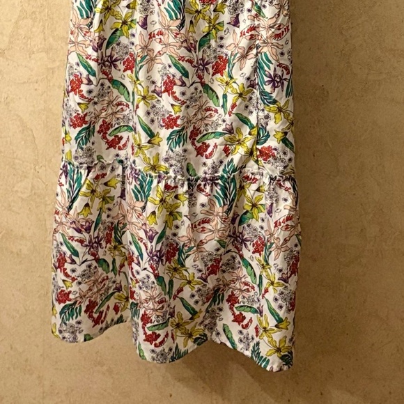 Cassee’s Ivory Floral Strapless Maxi Dress - Picture 7 of 7